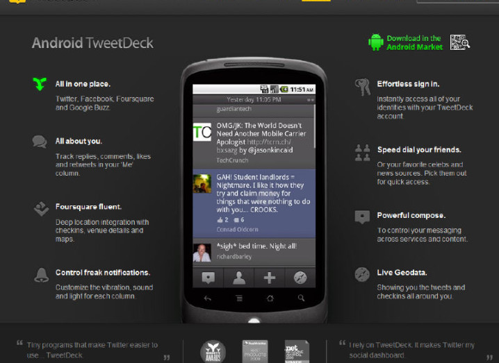TweetDeck on Android