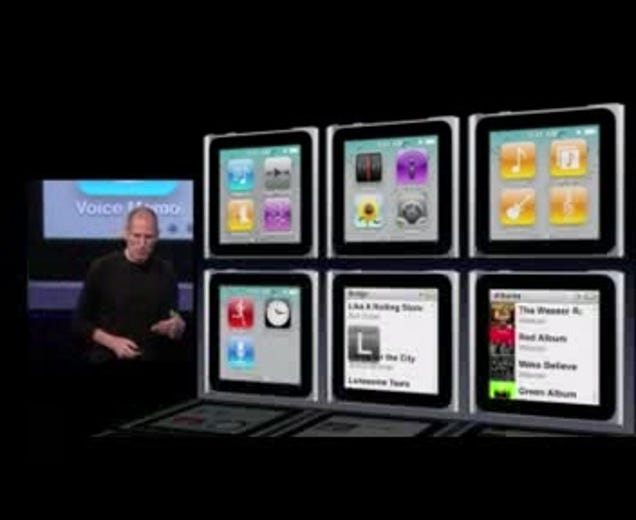 steve jobs ipod nano