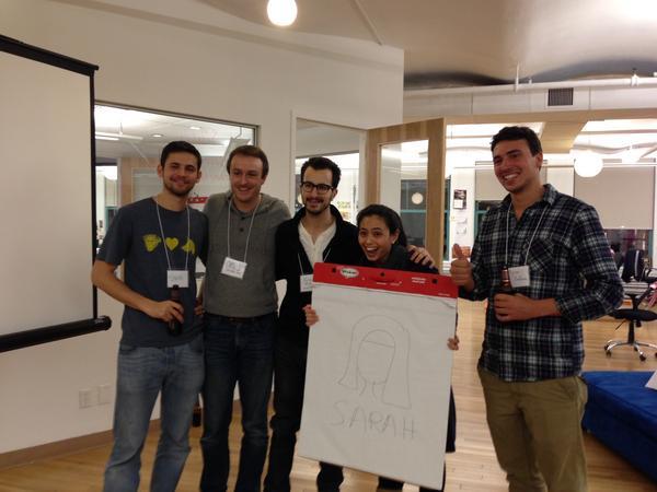 First place at the DoSomething.org hackathon