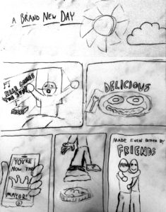 six panel comic