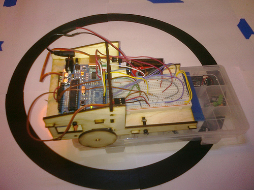 Metrix line-following Arduino robot