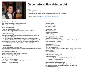 Expert: Gabe