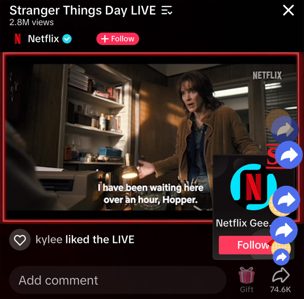 Netflix live stream of Stranger Things episode - with comment feed below